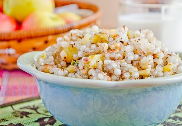 Sweet and sour Tapioca with peanuts